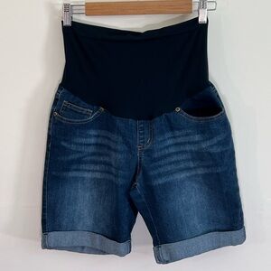 Planet Motherhood Maternity Jean/Denim Shorts Size Medium